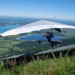 Hang gliding